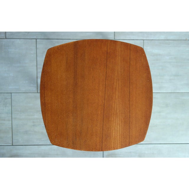 Wood Scandinavian Stool by DLG Tapiovaara for Stol, 1960s For Sale - Image 7 of 10