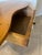 Great Wood Vintage Kidney-Shaped Accent Table For Sale - Image 9 of 12