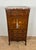 French Louis XVI Style Burl Wood Secretary Chest with Marble Top, 1930s For Sale - Image 10 of 15