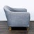 Restoration Hardware Restoration Hardware Tuxedo Modern Blue Lounge Chair For Sale - Image 4 of 8