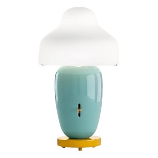 Chinoz Green Ocre Base Table Lamp by Jaime Hayan for Parachilna For Sale