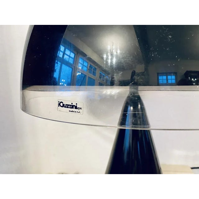 Black Vintage Italian Plastic Baobab Table Lamp from iGuzzini, 1970s For Sale - Image 8 of 18