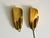 Gold Mid-Century Modern Swedish Brass Wall Lamps, 1950s, Set of 2 For Sale - Image 8 of 13