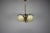 - Stylish Art Deco Chandelier, made in the 1930's, - made of chrome, metal and glass, - repolished, cleaned, shows signs...