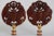 2020s Chinese Butterfly Carved Stone Lamp Finials - a Pair For Sale - Image 5 of 5