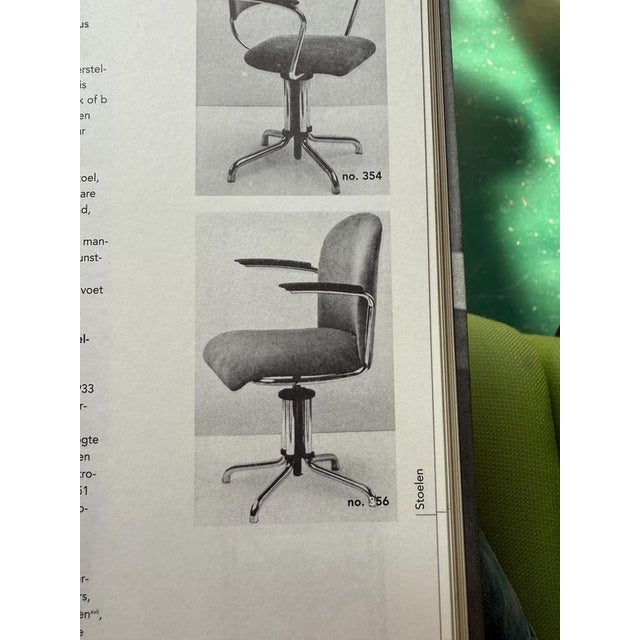 Vintage Bauhaus Desk Chair from W. H. Gispen, 1933 For Sale - Image 4 of 11