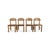 Brown Vintage Chairs by Rainer Daumiller, Set of 2 For Sale - Image 8 of 8