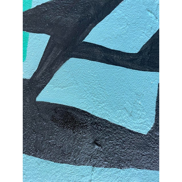 Contemporary 2024 "Rovo" Contemporary Botanical Painting on Canvas by r.k. Red For Sale - Image 3 of 4