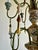 Late 19th Century Late 19th Century Grand Italian Painted and Giltwood Twelve-Light Chandelier For Sale - Image 5 of 16