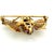 Vintage Italian 18k Gold Gemset Figural Bee Brooch With Pearl For Sale - Image 11 of 13