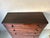 Antique Flame Mahogany Graduated 4-Drawer Dresser. For Sale - Image 4 of 9