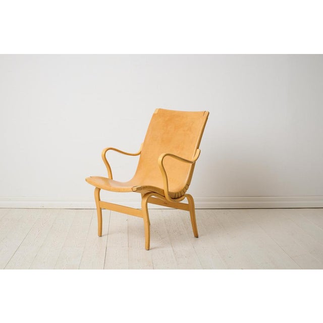 Bruno Mathsson armchair "Eva" by Firma Karl Mathsson, Värnamo 1965. A classic Swedish design icon from the mid 20th...