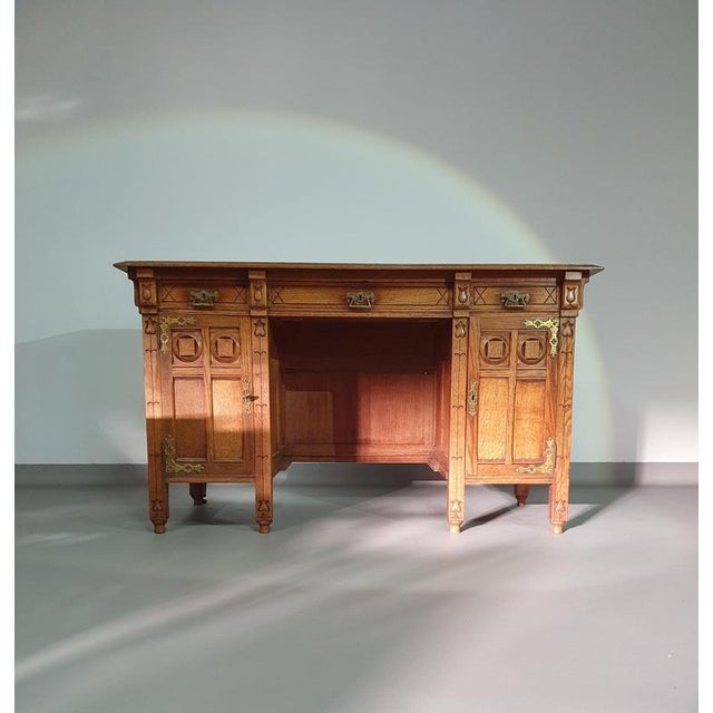 Art & Craft Desk, Early 1920s For Sale - Image 12 of 15