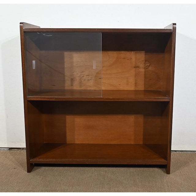 1960s Glass Bookcase by D. Rozaffy, 1960s For Sale - Image 5 of 14