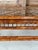 1970s Vintage Brighton Pavilion Scorched Bamboo Coffee Table With Glass Top For Sale - Image 5 of 12
