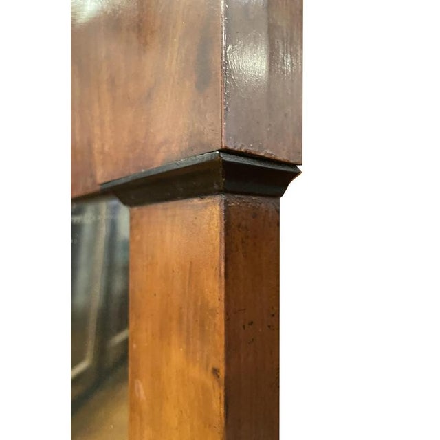 Biedermeier Cherry Tree Mirror For Sale - Image 4 of 6