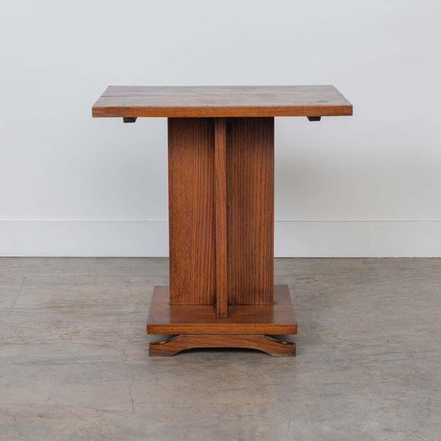 Art Deco 1940s French Art Deco Side Table For Sale - Image 3 of 11