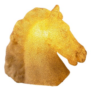 Horse Head Light Object by by Luciano Sartoni, Italy, 1970s For Sale