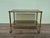 Italian Trolley in Faux Bamboo Brass and Smoked Glass Tops, 1970s For Sale - Image 8 of 10