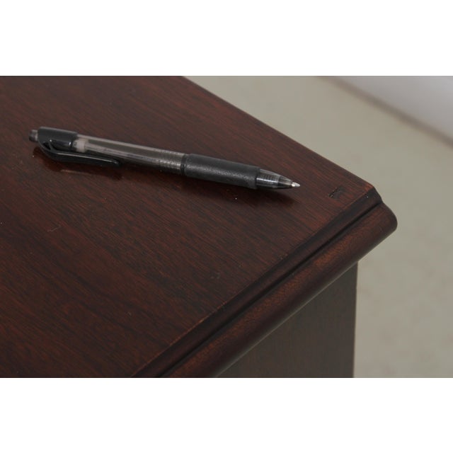 Henkel Harris Mahogany Georgian Style Dresser For Sale - Image 12 of 18