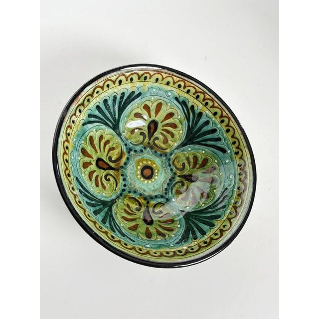 Antique French Majolica Dish, 1900s For Sale - Image 11 of 14