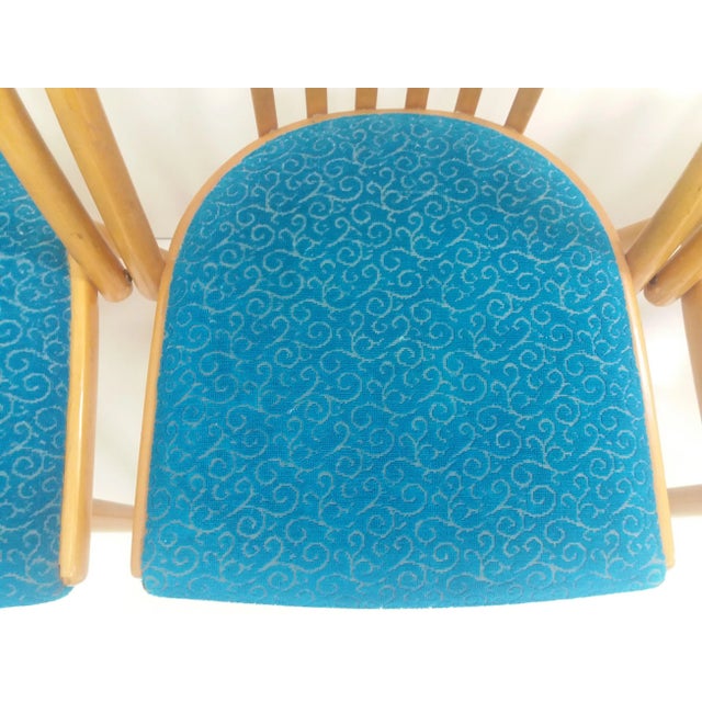 Czechoslovakian Retro Chairs by Antonín Šuman for Ton, 1960s, Set of 4 For Sale - Image 8 of 12