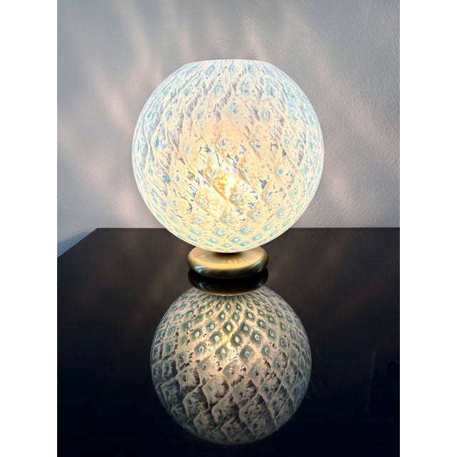 Macrame T25 Murano Table Lamp from La Murrina, 1990s For Sale - Image 17 of 18