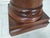 Vintage Brown Walnut Column For Sale - Image 11 of 17