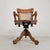 Oak Office Chair with Adjustable Spring System and Height Adjustment, 1950s For Sale - Image 4 of 18