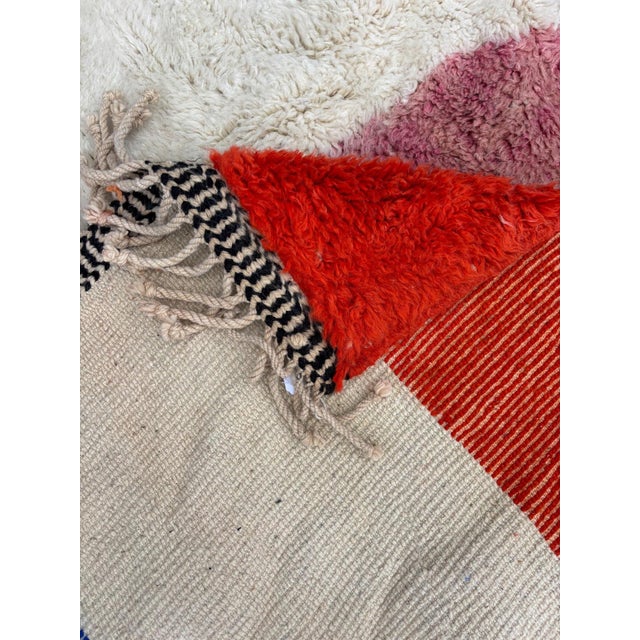 Vintage Moroccan Mrirt Wool Rug, 2010s For Sale - Image 10 of 18