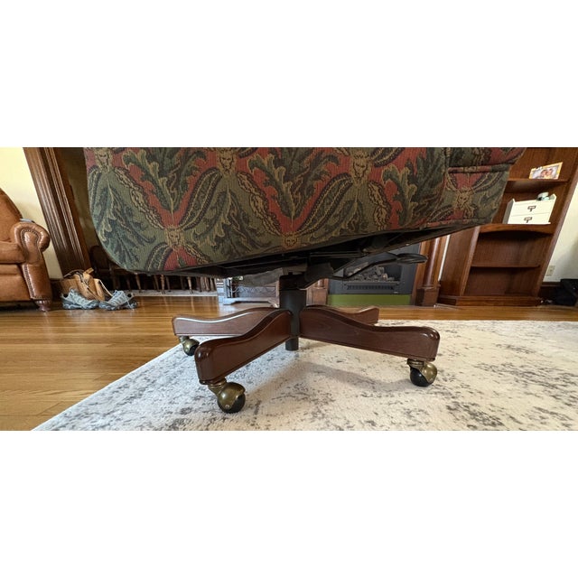 Bradington Young Fabric Office Chairs - Pair For Sale - Image 4 of 12