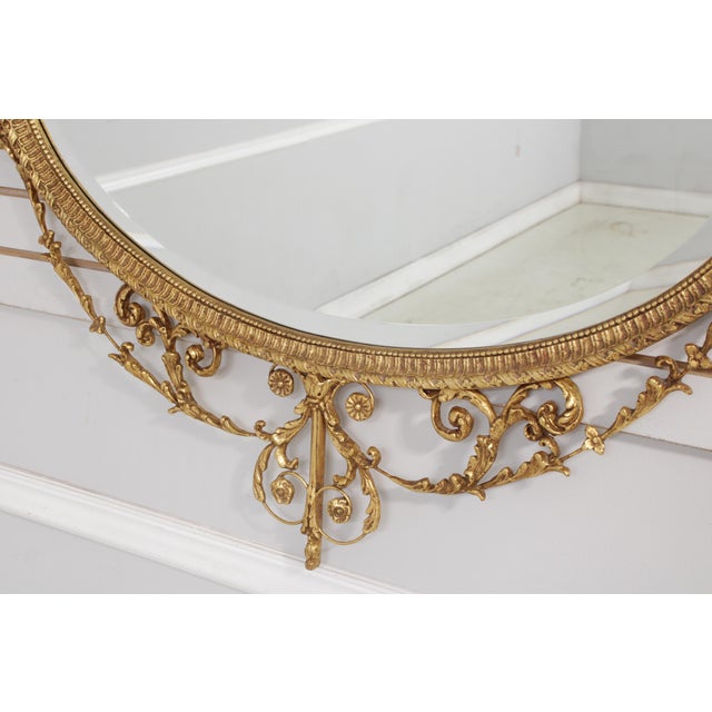 Friedman Brothers Neoclassical Sphynix Mirror For Sale - Image 9 of 18