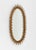 Franco Albini Mid-Century Oval Rattan and Bamboo Wall Mirror in the style of Franco Albini, Italy, 1960s For Sale - Image 4 of 11