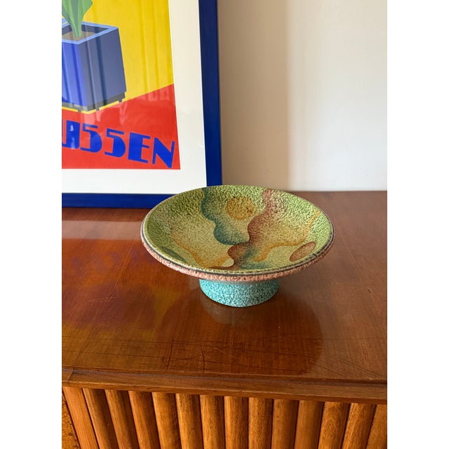 Futurist Ceramic Ashtray from Iama Albisola, Italy, 1930s For Sale - Image 4 of 14