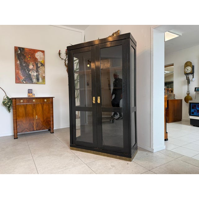 Contemporary Vintage Art Nouveau Display Cabinet, 1920s For Sale - Image 3 of 8