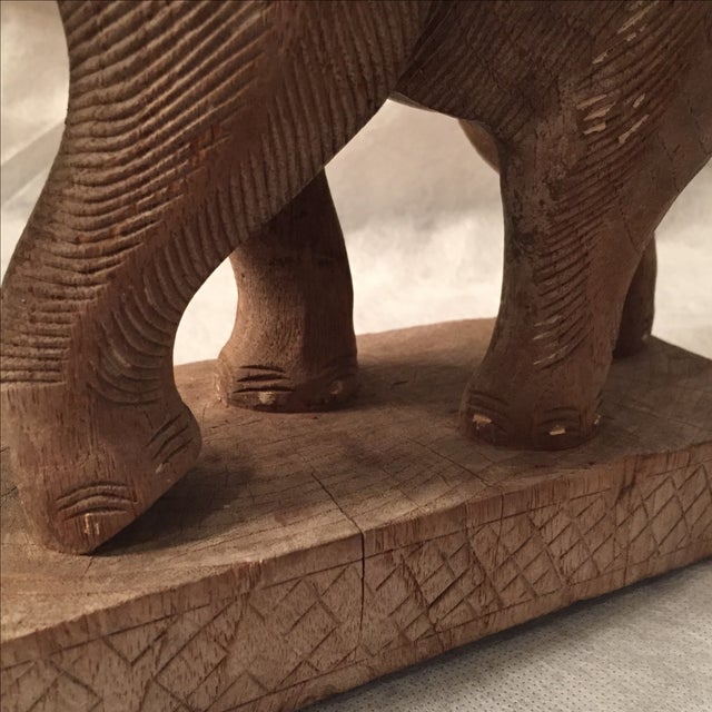 Antique Elephant Statue For Sale - Image 9 of 11