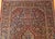 Vintage Persian Kashan Area Rug, Hand-Knotted Wool, Floral Pattern, Navy & Red, 5x7 For Sale - Image 9 of 16