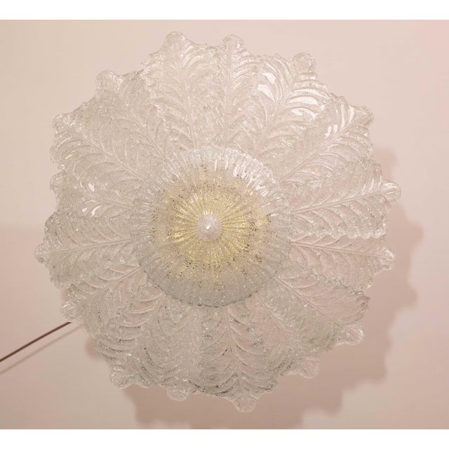 Napoli, Italian Murano Glass Ceiling Light or Flush Mount, 1970s For Sale - Image 12 of 12