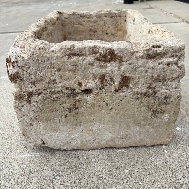 Beige Antique Limestone Trough 51226o For Sale - Image 8 of 8
