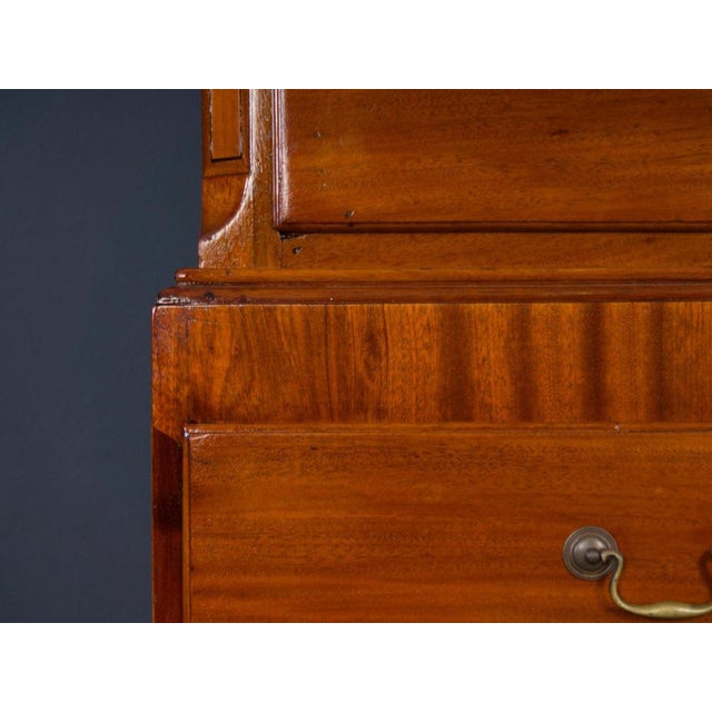 English Tallboy Cupboard, Early 1800s For Sale - Image 13 of 15