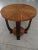 Art Deco Round Mahogany and Zebrano Coffee Table, 1930s For Sale - Image 11 of 11