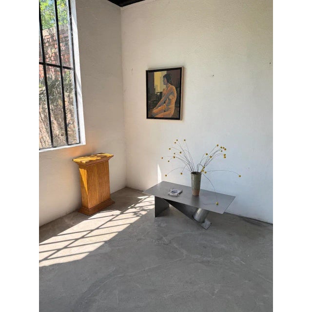 Handcrafted Metal Coffee Table, 1970s For Sale - Image 6 of 18