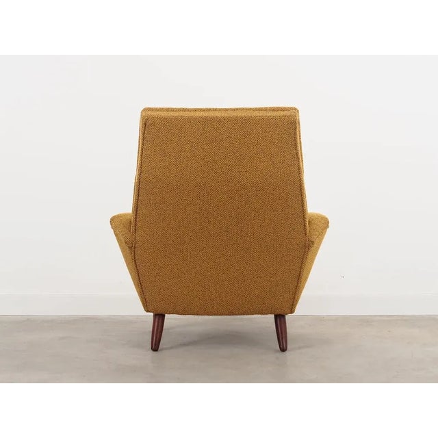 Beige Danish Teak Armchair, 1970s For Sale - Image 8 of 17