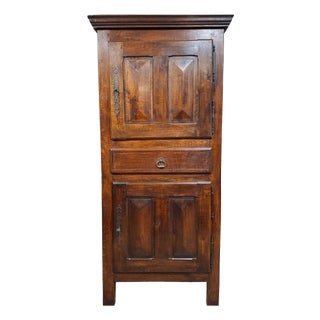 Louis XII Style Oak Wardrobe, 20th Century For Sale