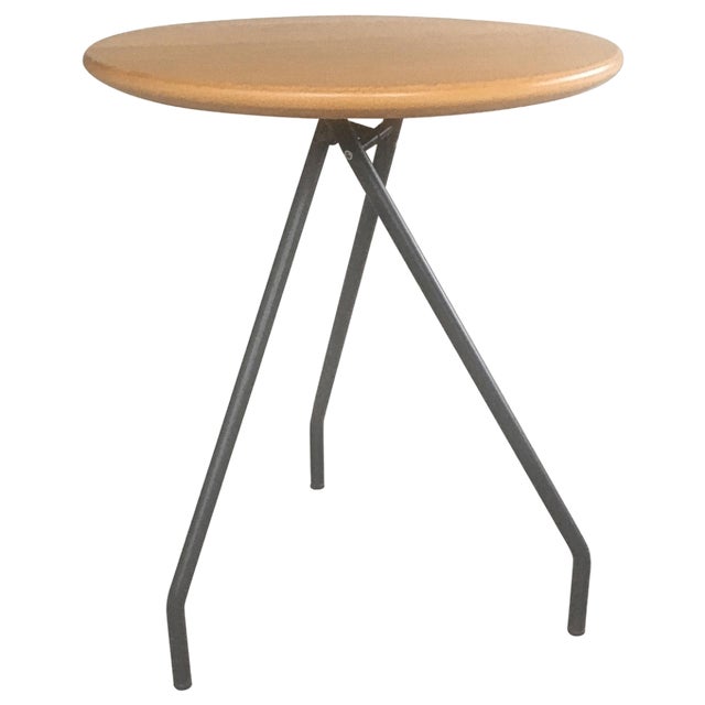 Danish Oak Side Table by Rud Thygesen and Johnny Sorensen for Magnus Olesen, 1980s For Sale