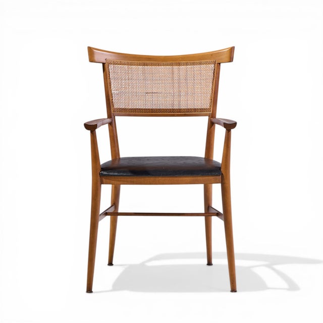 Paul McCobb for Planner Group Mid Century Winchendon Maple and Cane Dining Chairs - Set of 6 For Sale - Image 11 of 18