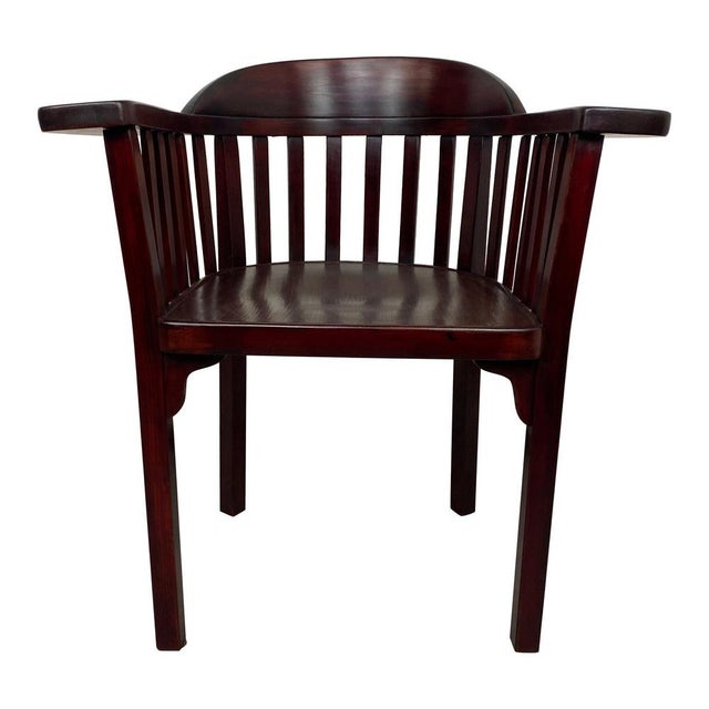 Elephant Desk Chair attributed to Josef Hoffmann for J&J Kohn, 1890s For Sale - Image 11 of 11