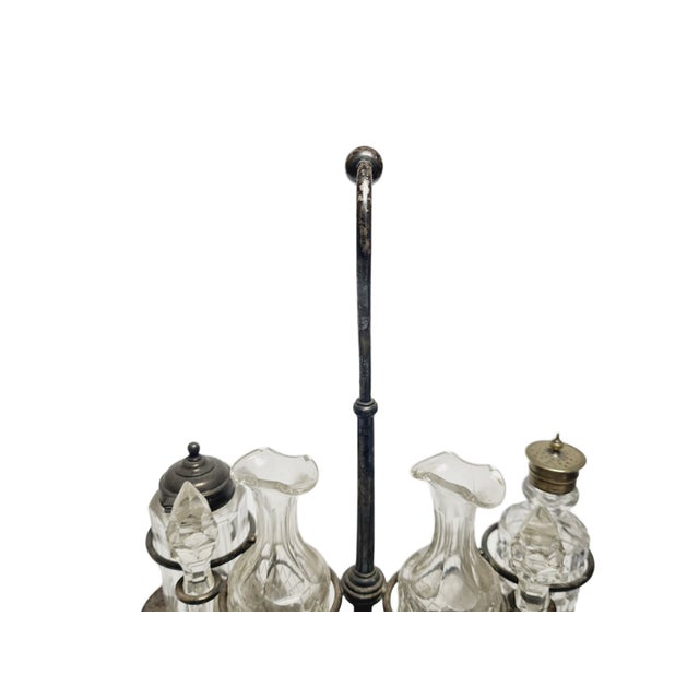 Classical Cabaret for Spices from Norblin, Poland, 1890s, Set of 5 For Sale - Image 13 of 18