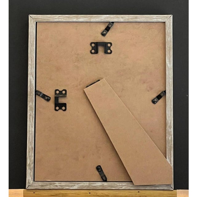 Native American 1990s Earl Biss "Blue Moon" Reproduction Print, Framed For Sale - Image 3 of 3