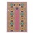 Pink Cotton Suzani Prayer Niche Wall Hanging For Sale